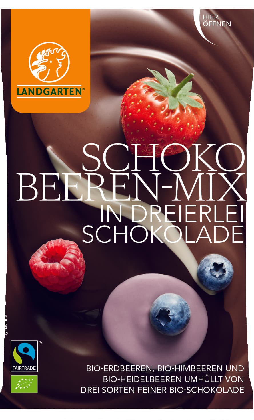 Fructe de padure in mix de ciocolata | Landgarten