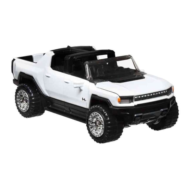 Masinuta metalica cu sistem pull back - GMC Hummer EV | Mattel