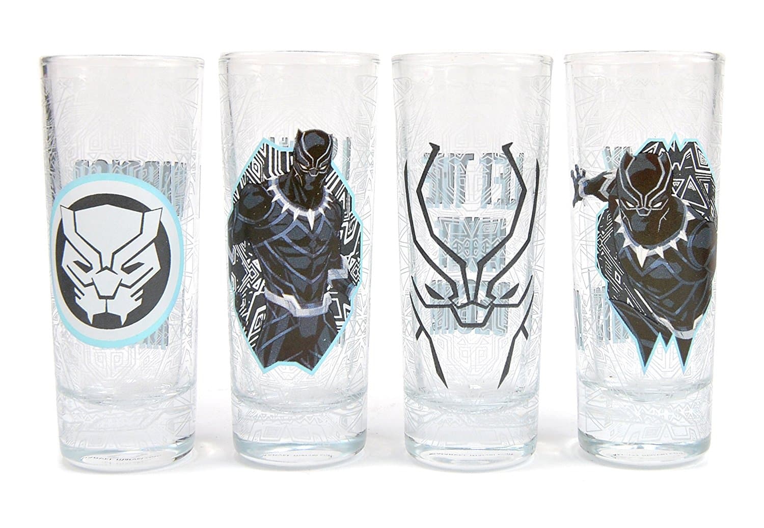 Set 4 pahare -  Marvel Black Panther,100 ml | Half Moon Bay