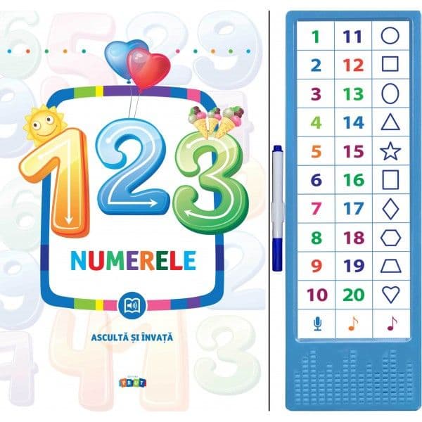 123. Numerele. Asculta si invata |