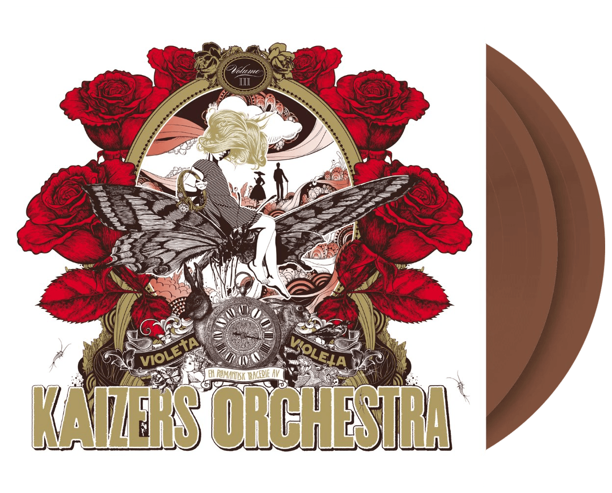 Violeta Violeta. Volume III (Brown Vinyl) | Kaizers Orchestra