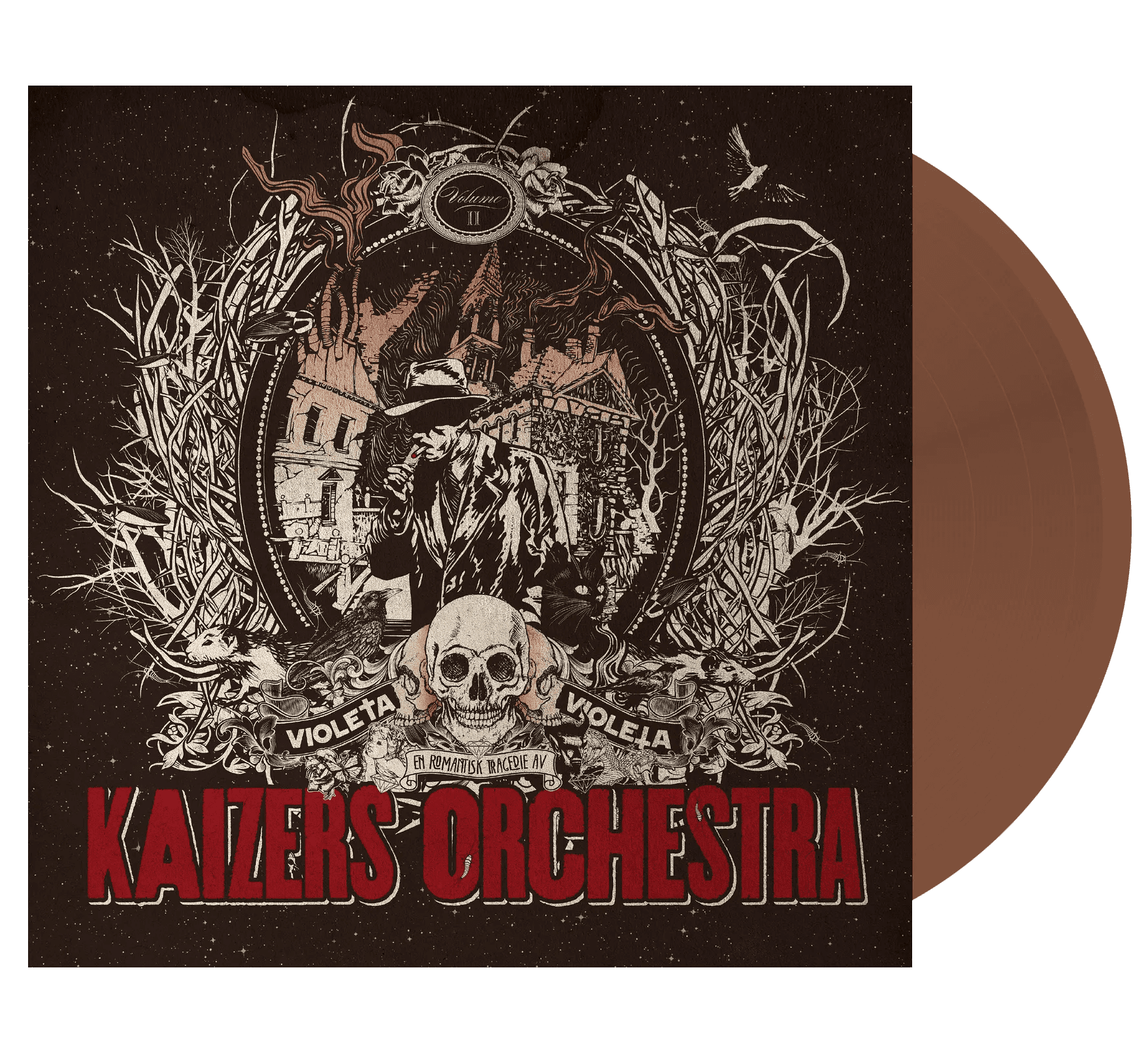 Violeta Violeta. Volume II (Brown Vinyl) | Kaizers Orchestra