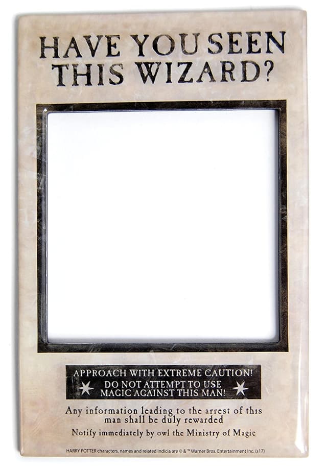 Rama pentru fotografie magnetica - Harry Potter Sirius Black | Half Moon Bay