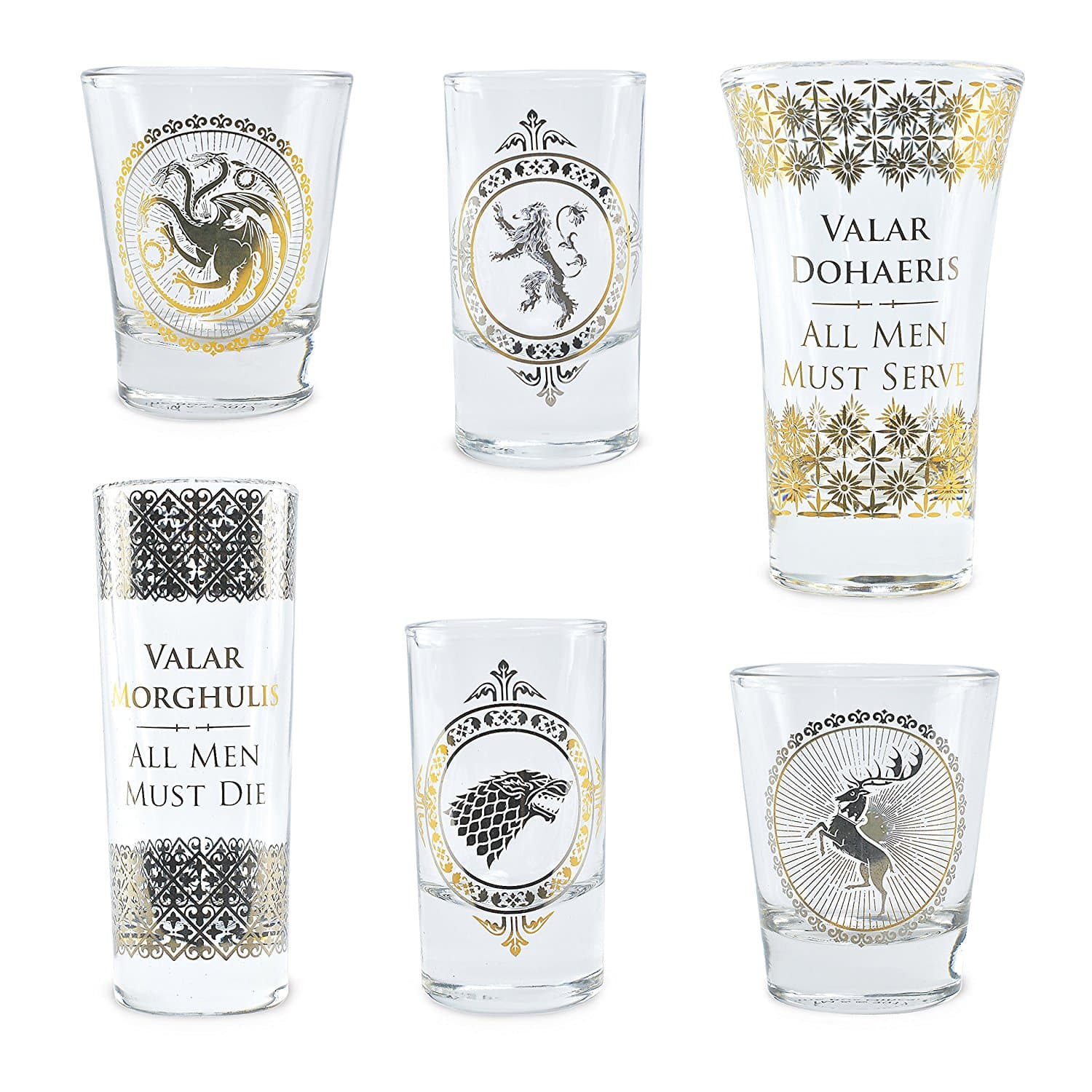 Set 6 pahare shot - Game of Thrones | Half Moon Bay