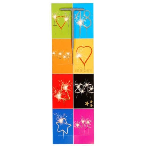 Lumanare pentru tort - Sparkler Spinner T | Wondercandle