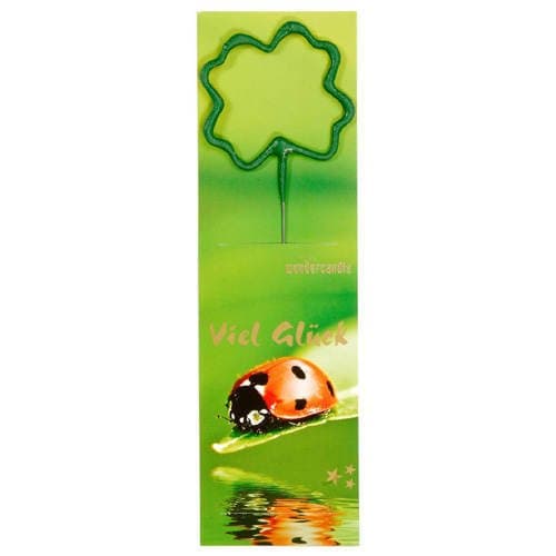 Lumanare pentru tort - Sparkler Clover Leaf | Wondercandle
