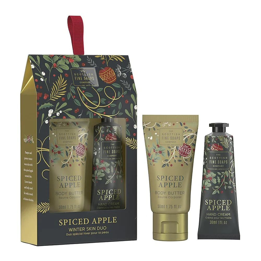 Set ingrijire corp - Spiced Apple Duo | Scottish Fine Soaps