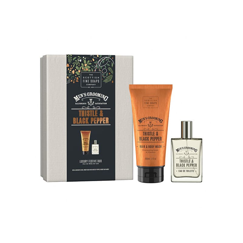 Set ingrijire personala - Thistle & Black Pepper | Scottish Fine Soaps