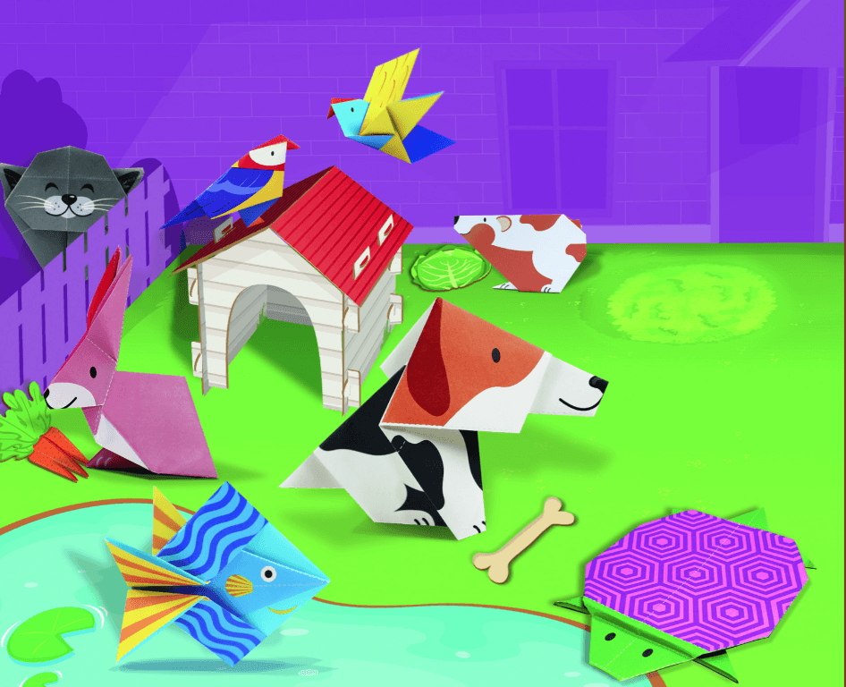 Origami - Animale de companie - Nivel 1 | Avenir
