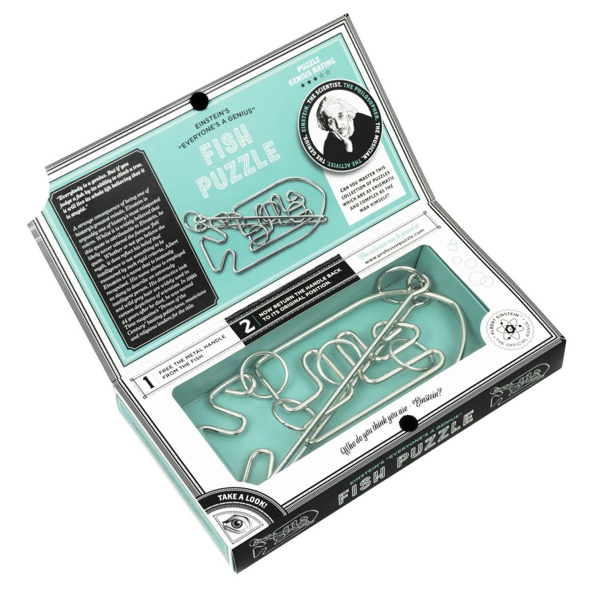 Puzzle - The Einstein Collection - Fish Puzzle | Professor Puzzle