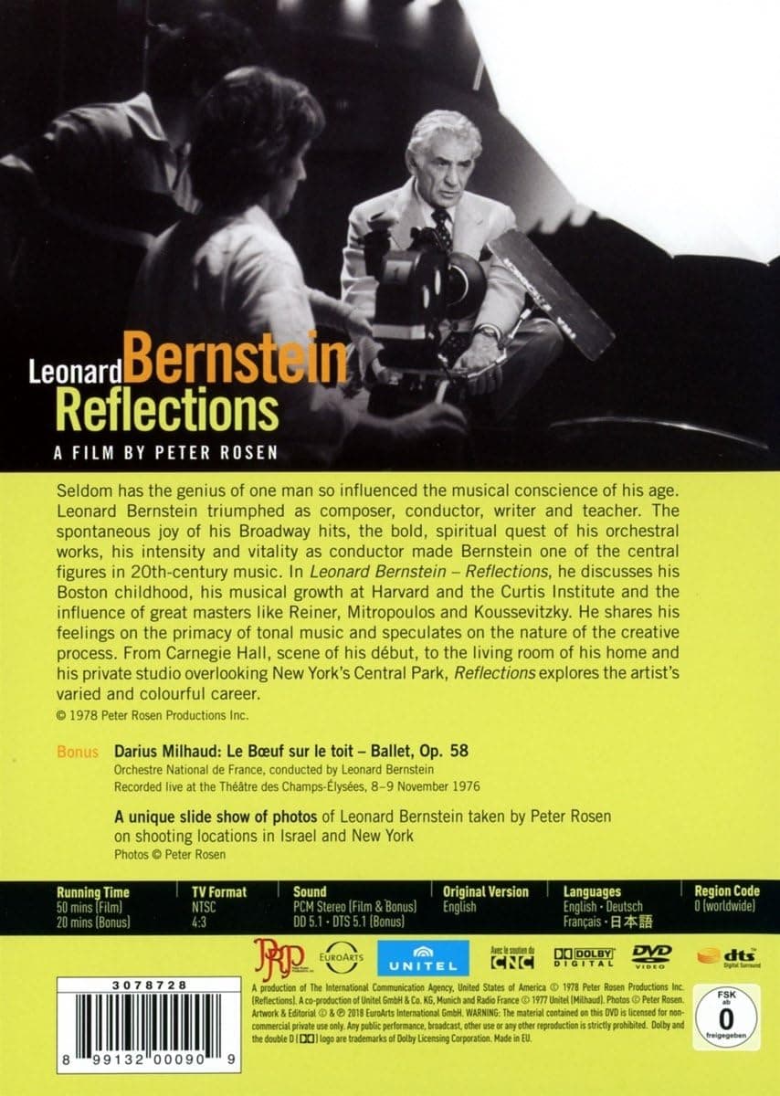 Leonard Bernstein: Reflections (DVD) | Peter Rosen
