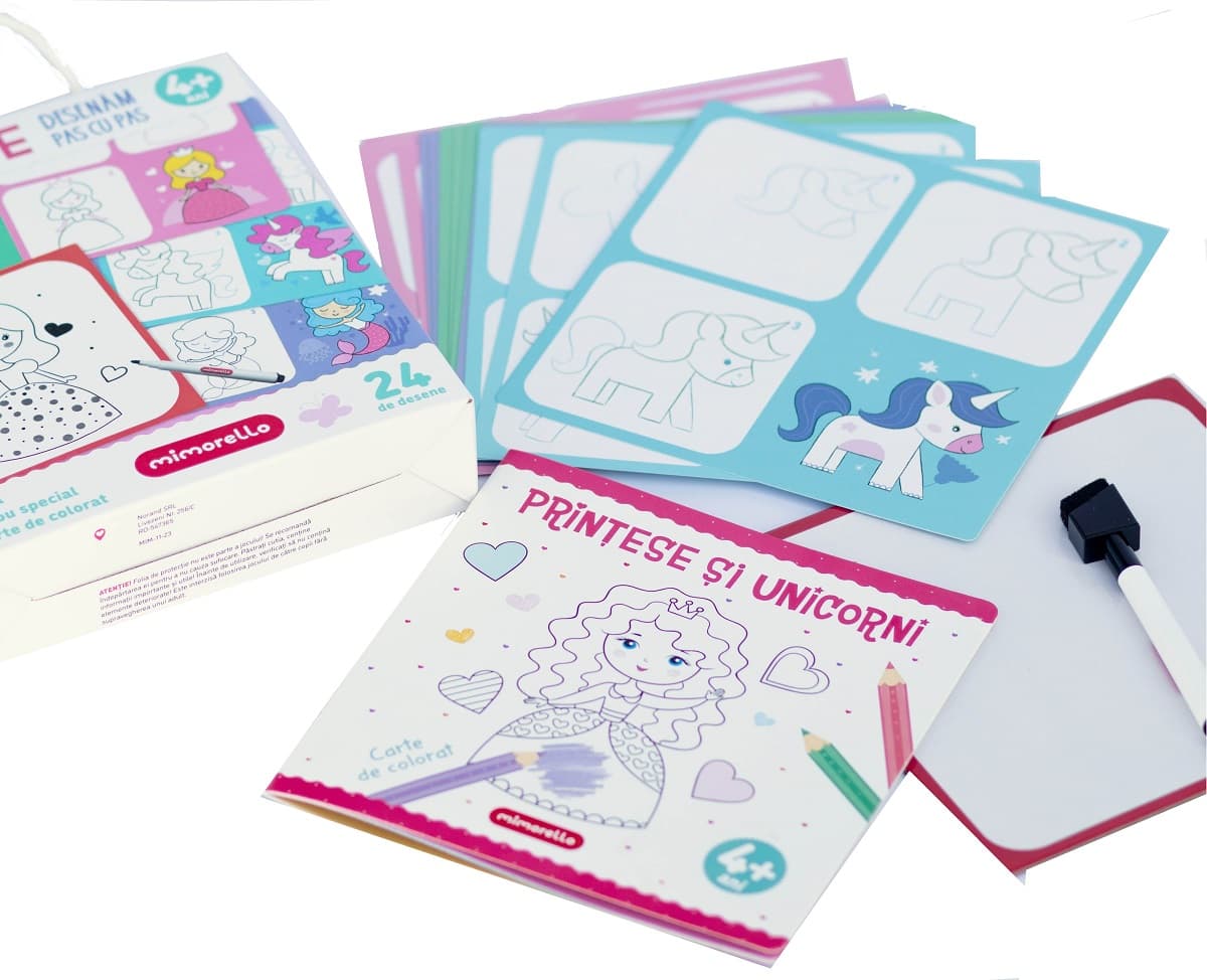 Joc educativ - Printese si unicorni | Mimorello