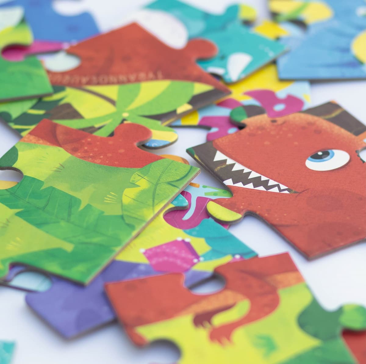 Puzzle - Lumea dinozaurilor, 20 piese | Mimorello