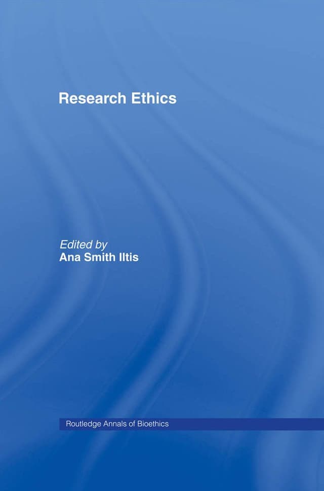 Research Ethics | Ana Smith Iltis