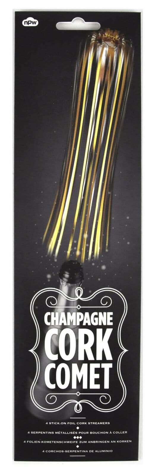 Decor pentru dopul de sampanie - Comet | NPW
