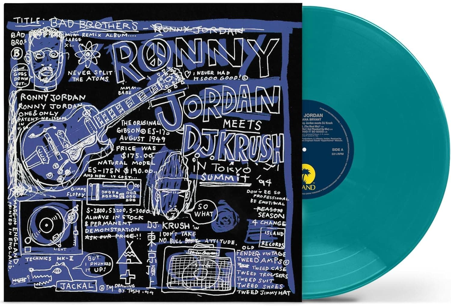 Bad Brothers - Coloured  12" Vinyl | Ronny Jordan, DJ Krush