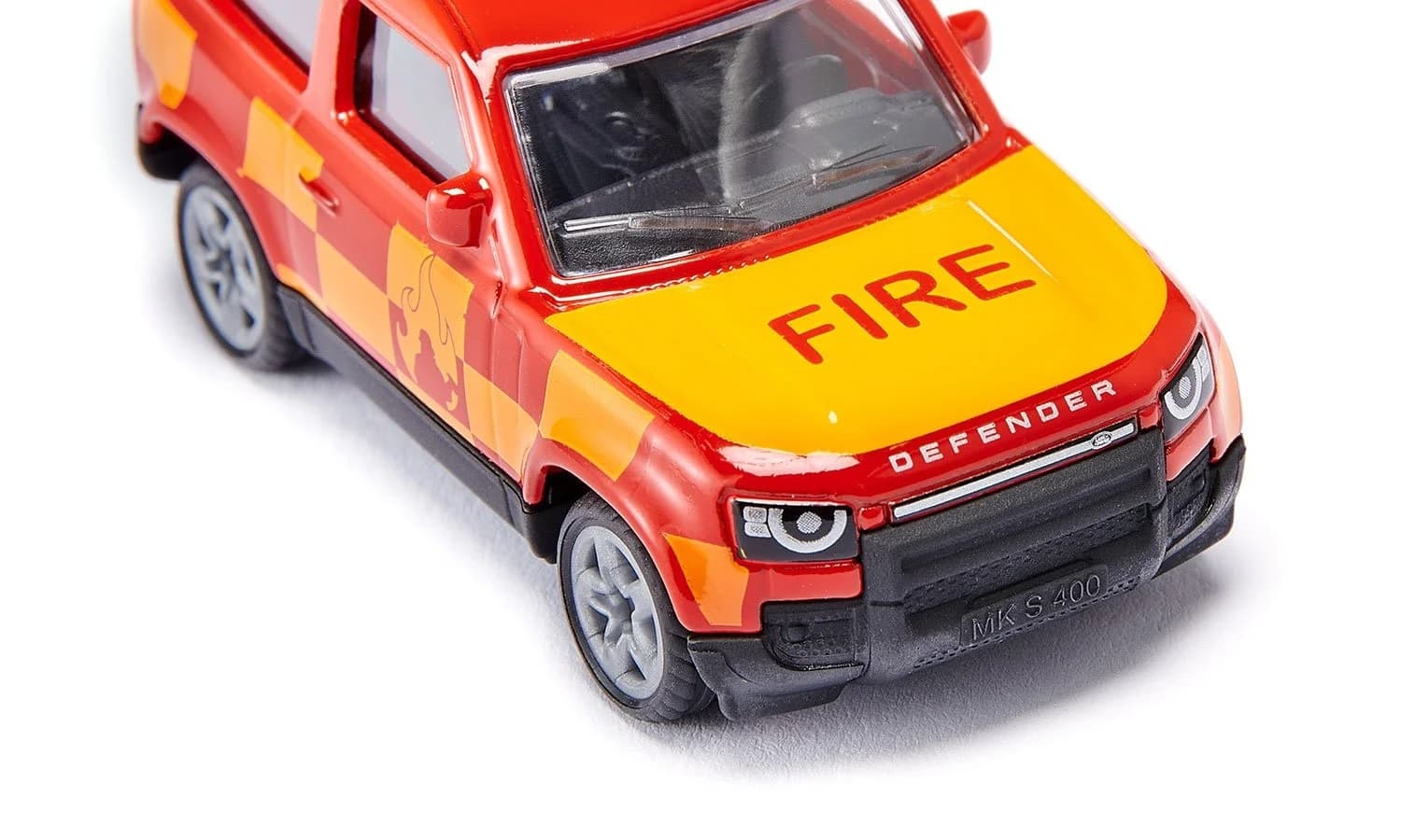 Masinuta - Land Rover Defender 90 Pompieri | Siku