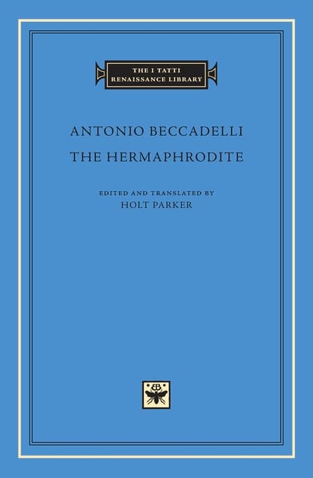 The Hermaphrodite | Antonio Beccadelli