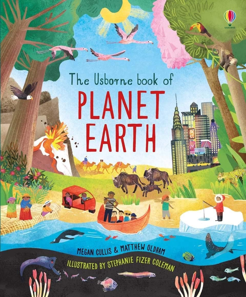 The Usborne Book of Planet Earth | Megan Cullis, Matthew Oldham