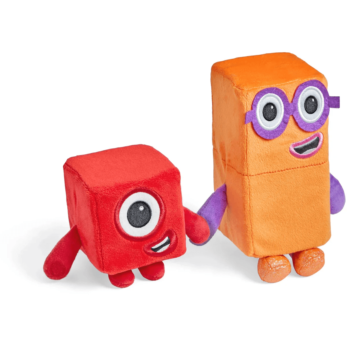 Set jucarii de plus - Numberblocks - Unu si Doi | Learning Resources