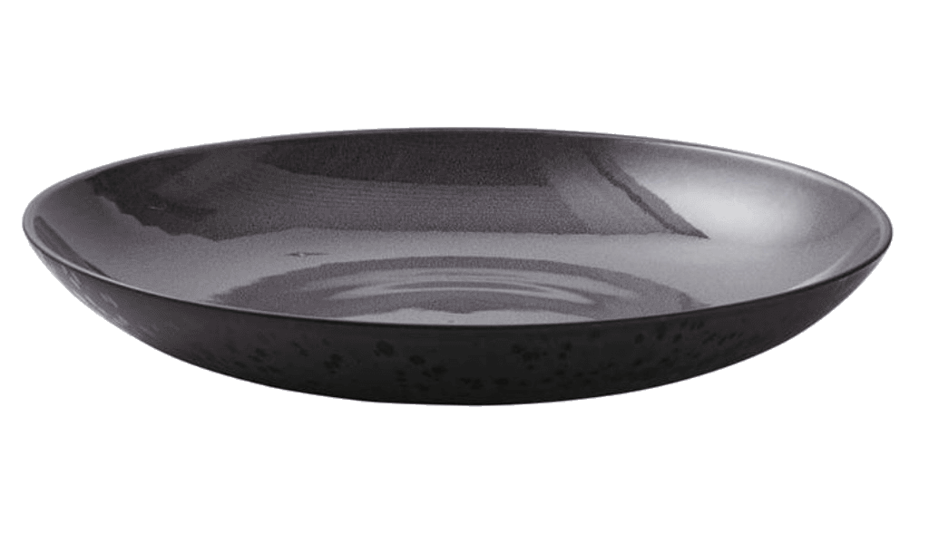 Farfurie din ceramica - Bitz fad sort/lilla | Bitz