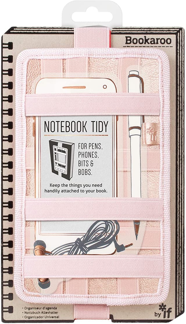 Suport elastic pentru carnet - Tidy - Rose Gold | If (That Company Called)