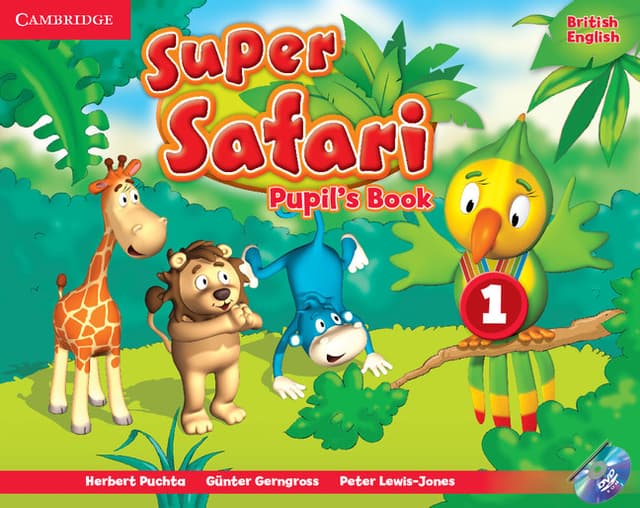 Super Safari Level 1 - Pupil's Book with DVD-ROM | Herbert Puchta, Gunter Gerngross, Peter Lewis-Jones