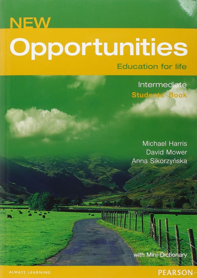 Opportunities Global Intermediate Students' Book NE | David Mower, Michael Harris, Anna Sikorzynska