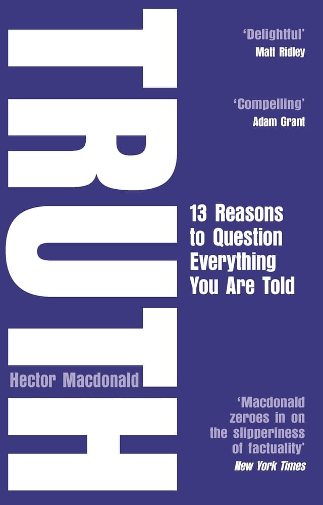 Truth | Hector Macdonald