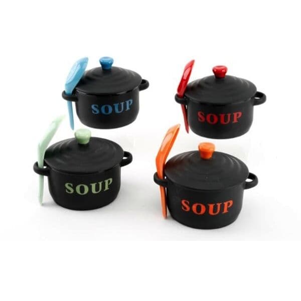 Bol pentru supa cu lingura - Bright Colours - mai multe culori | Glint