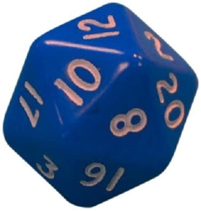 Dice - Numbers 1 - 20  |  Susan Thomas