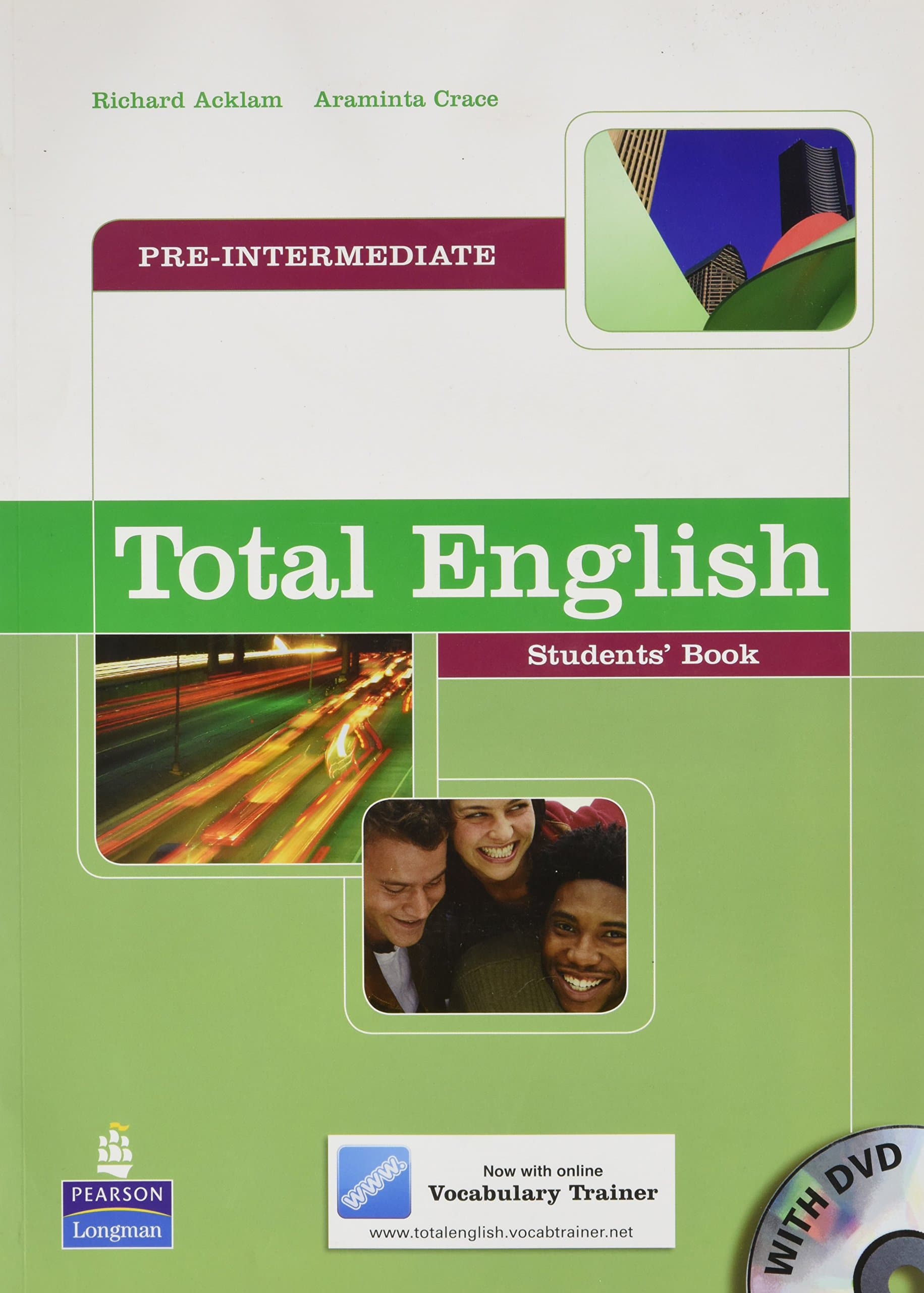 Total English Pre-Intermediate Students' Book and DVD Pack | Richard Acklam, Araminta Crace