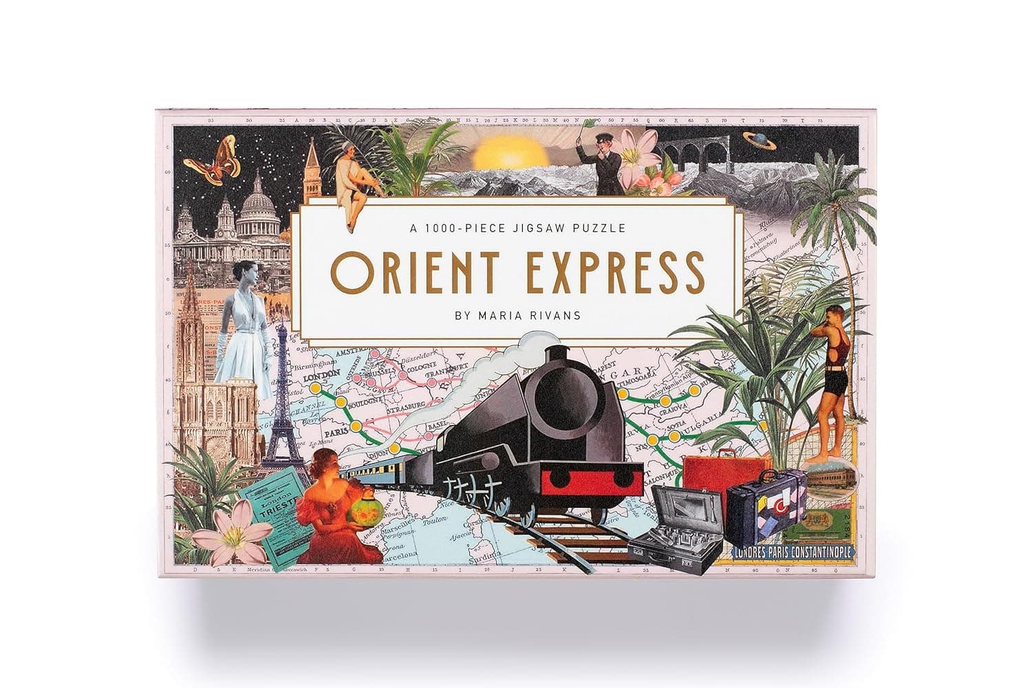 Puzzle - Orient Express - 1000 piese | Skittledog