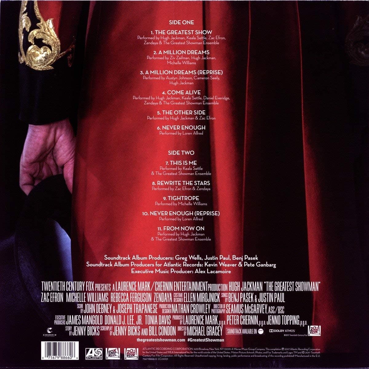 The Greatest Showman - Vinyl | Hugh Jackman, Justin Paul, Benj Pasek