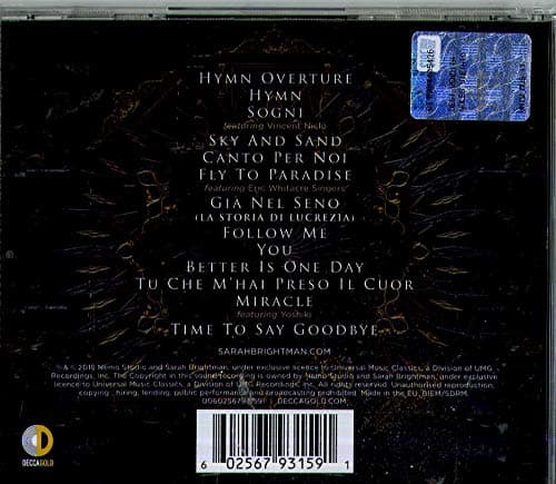 Hymn | Sarah Brightman