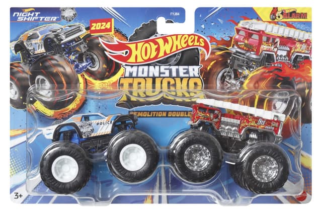 Set 2 Masini - Hot Wheels - Night Shifter si 5 Alarm | Mattel