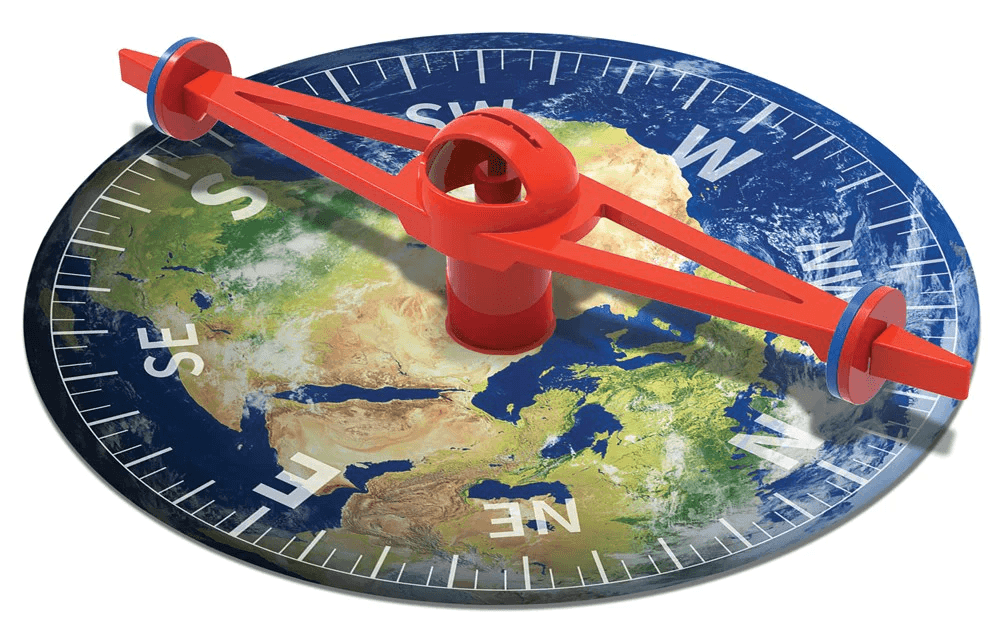 Joc educativ - Giant Magnetic Compass | 4M