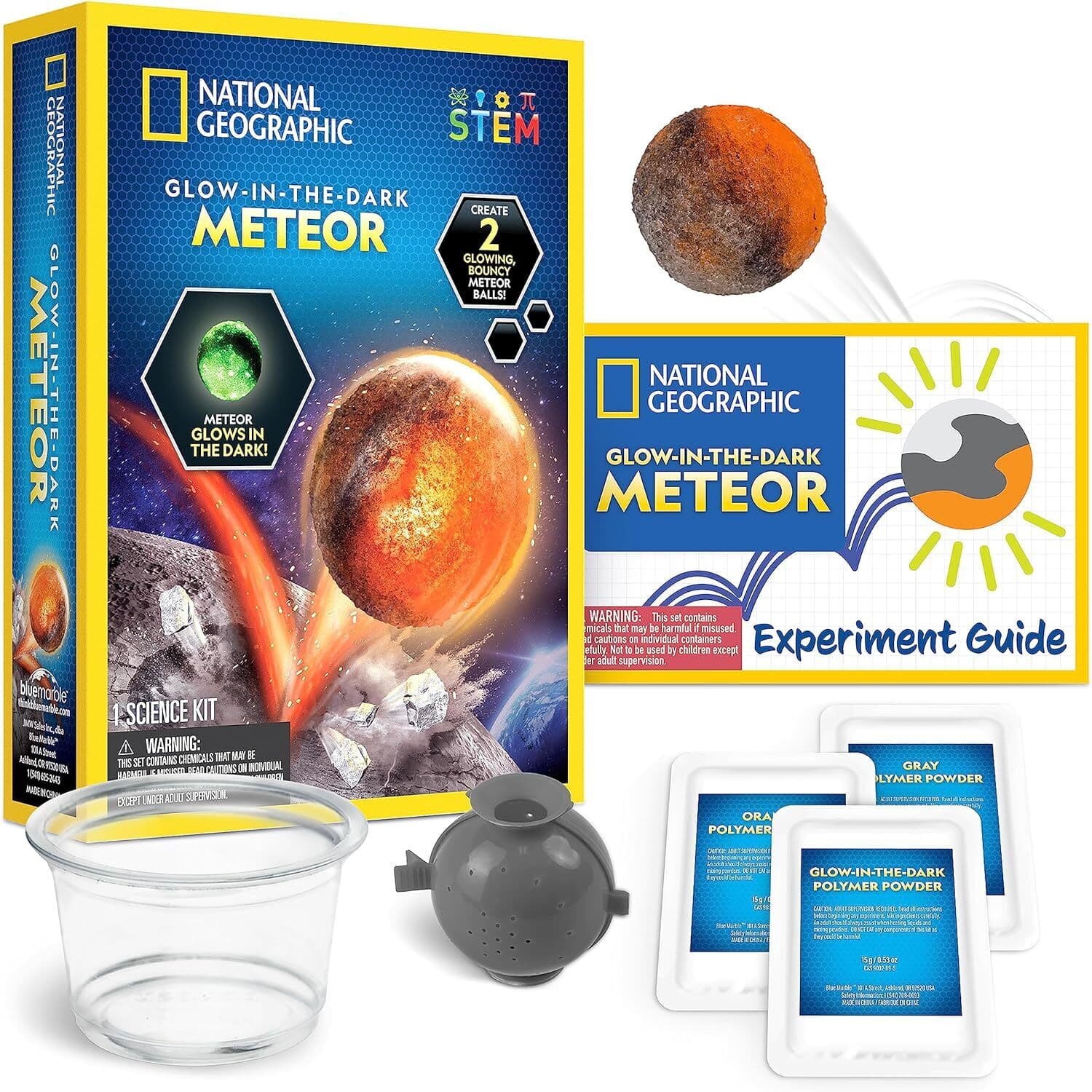 Set educativ - National Geographic - Glow In The Dark - Meteor | National Geographic