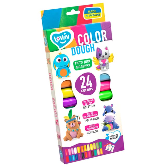 Set plastilina - Classic - 24 culori | Lovin' Do