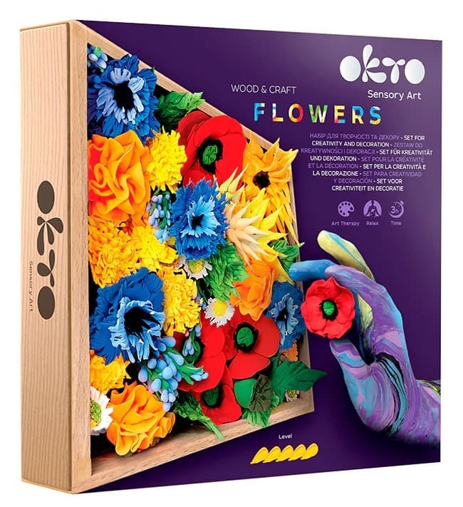 Set creativ - Flowers | Okto Clay
