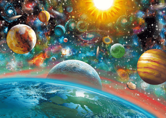 Puzzle 1000 piese - Outer Space | Schmidt
