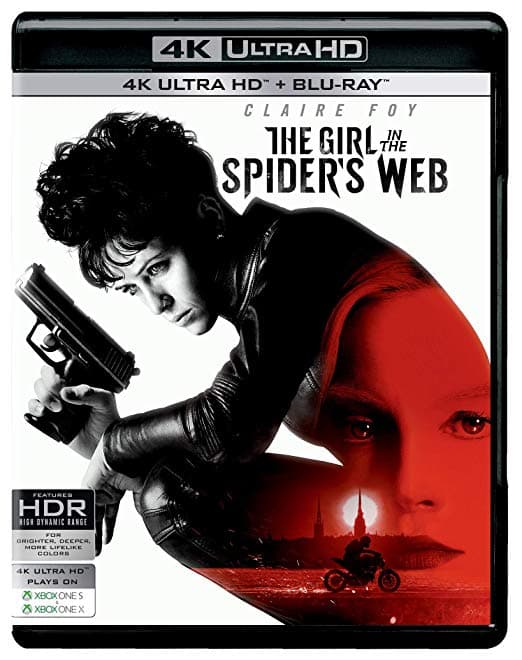 Prizoniera in panza de paianjen / The Girl in the Spider's Web (4K Ultra HD + Blu-ray Disc) | Fede Alvarez