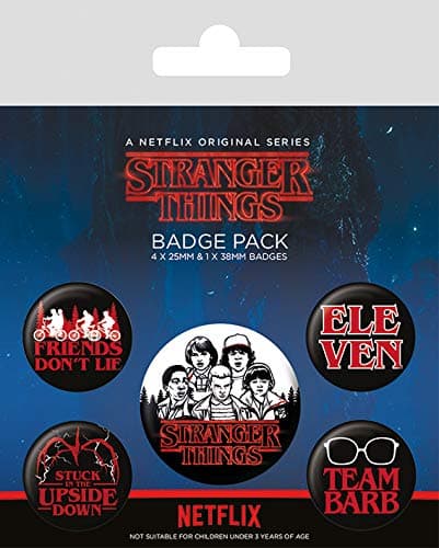 Set insigne - Stranger Things Log | Pyramid International
