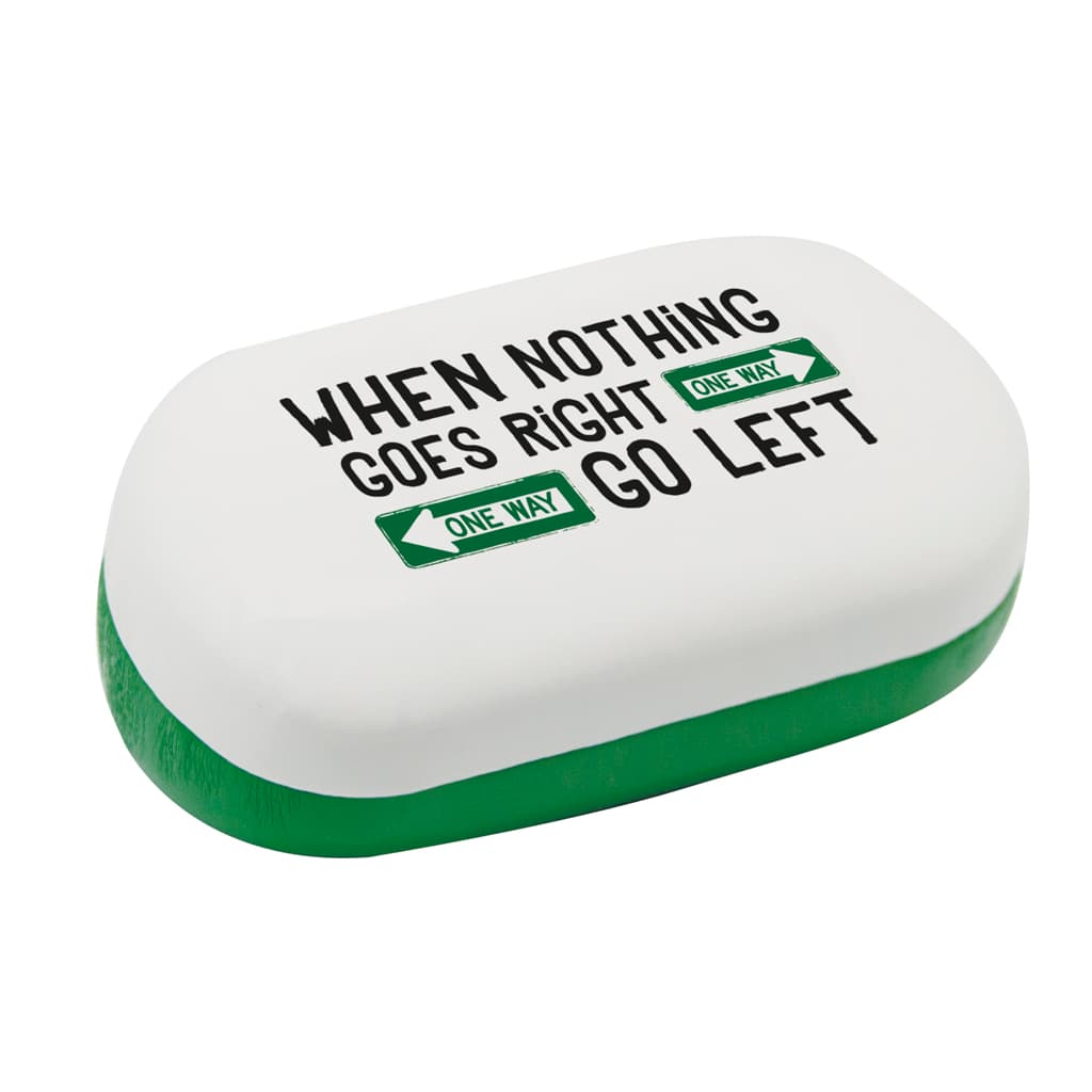 Cutie pentru accesorii - When nothing goes right go left | Legami