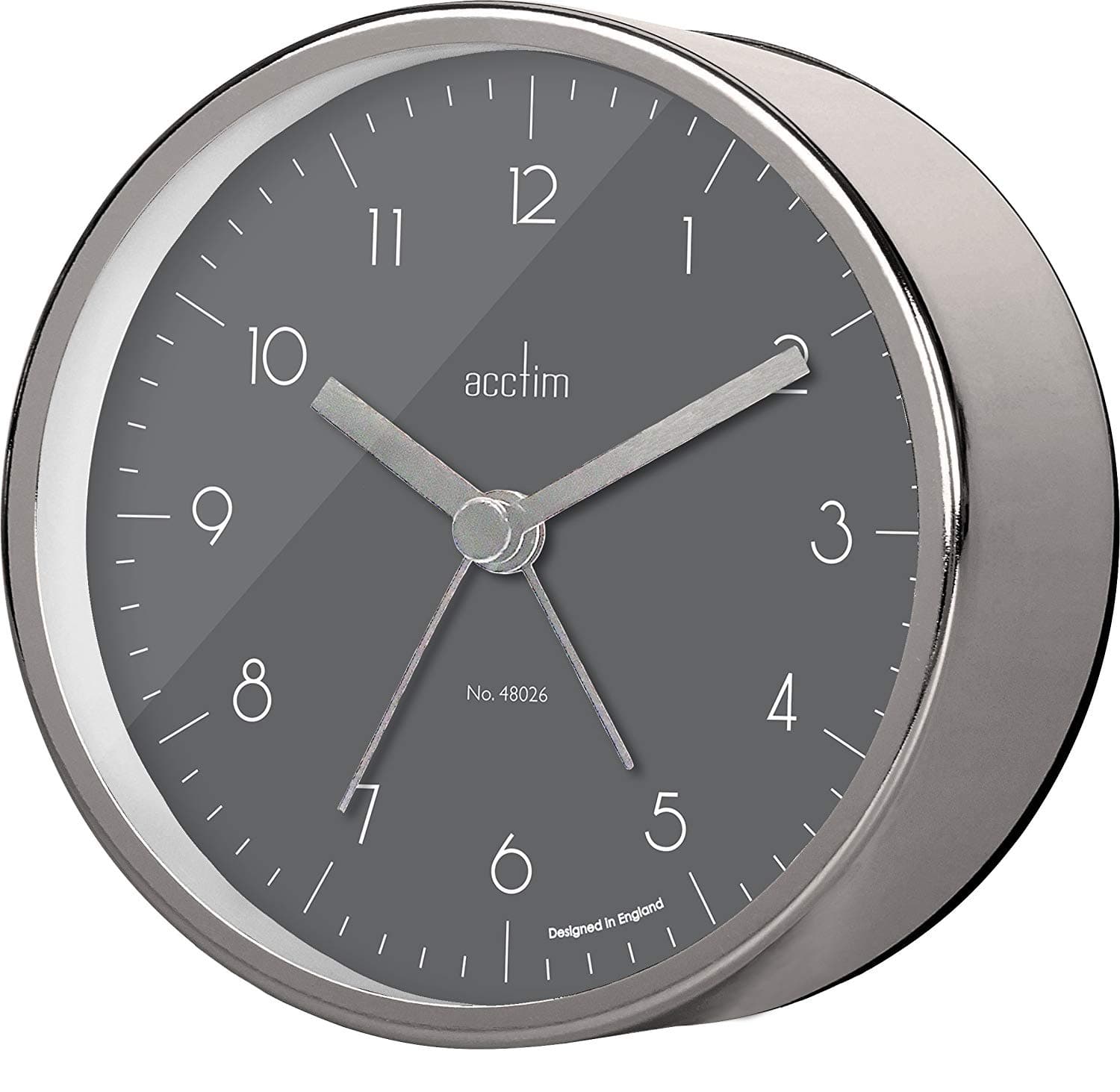 Ceas cu alarma - Oskar - Satin Steel | Acctim