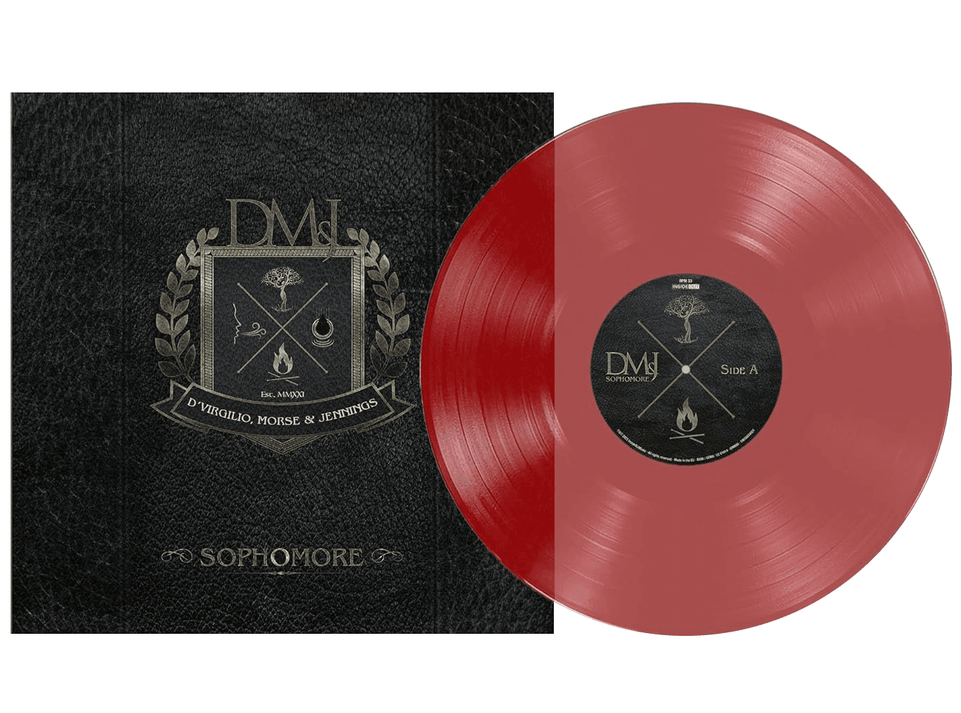Sophomore (Transparent Red Vinyl) | Nick D'Virgilio, Neal Morse, Ross Jennings