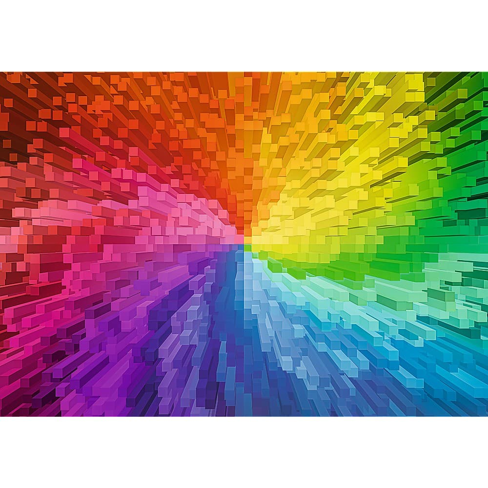 Puzzle 1000 piese - Explozie de culori  | Trefl
