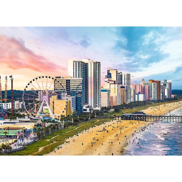 Puzzle - Plaja Myrtle 1000 de piese | Trefl