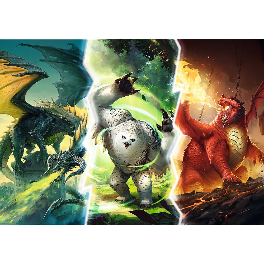 Puzzle - Dungeons Dragons Legendere Misterioase 1000 de piese | Trefl