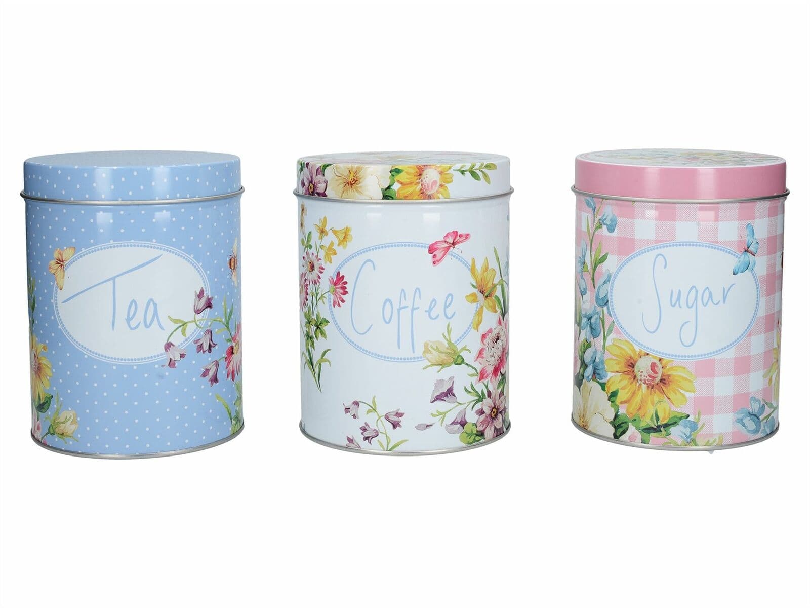 Set 3 cutii-Katie Alice- English Garden -Tea, Coffee And Sugar | Creative Tops